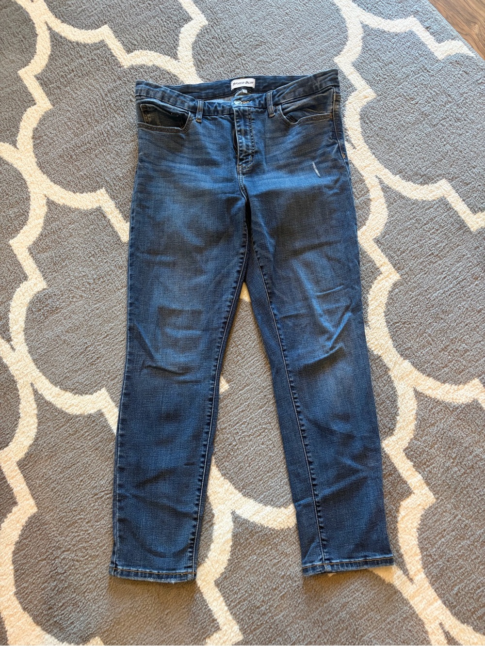 Studio Blue Dark Wash Jeans - Deep Blue